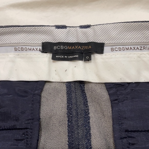 BCBGMaxAzria dark blue-gray trouser pants (size 0) - Picture 9 of 9